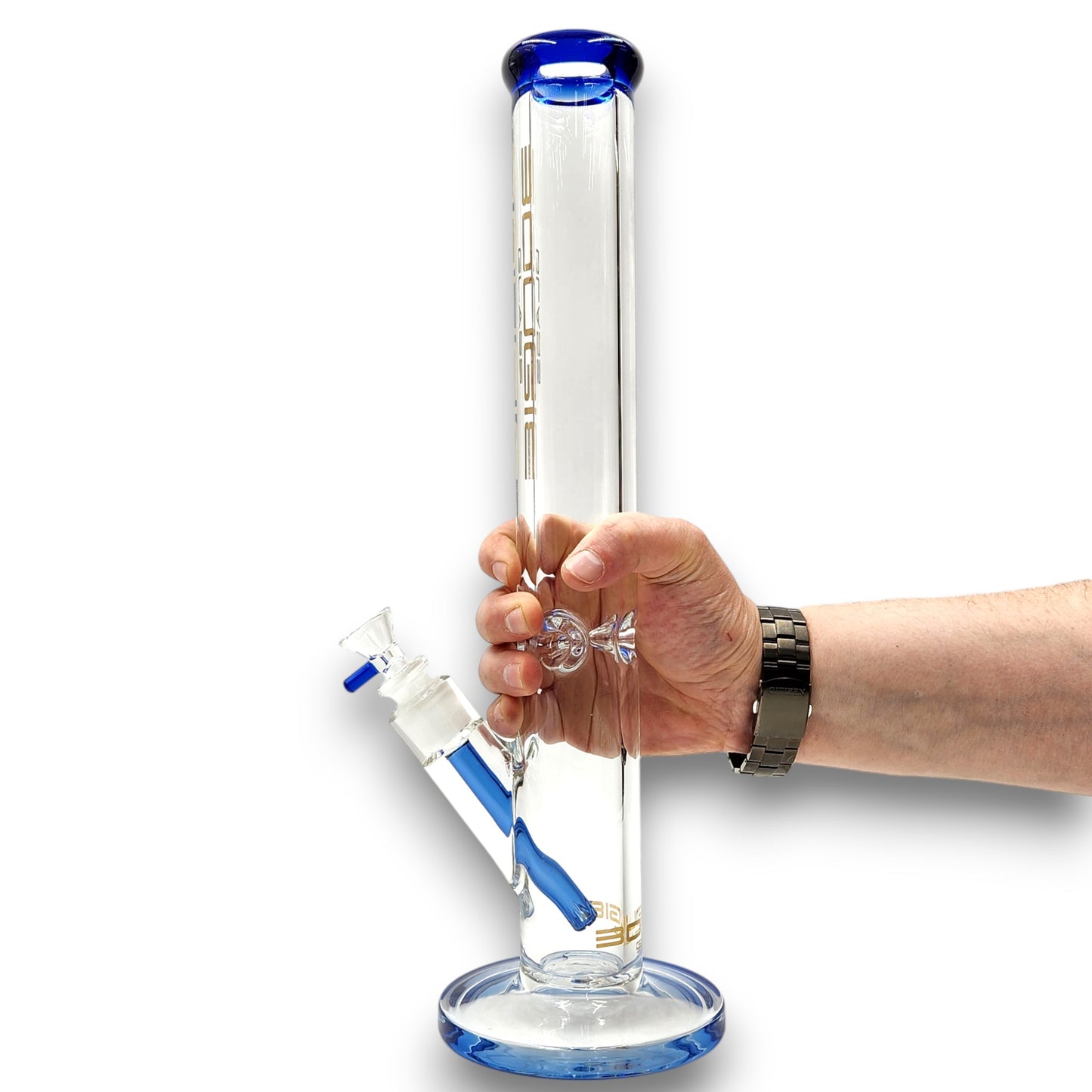 16" Bougie Straight Tube Heavy Duty Bong