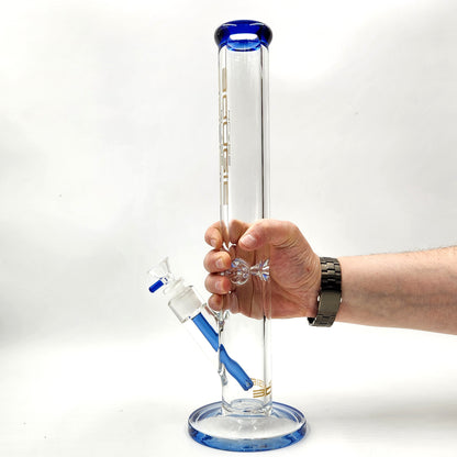 16" Bougie Straight Tube Heavy Duty Bong