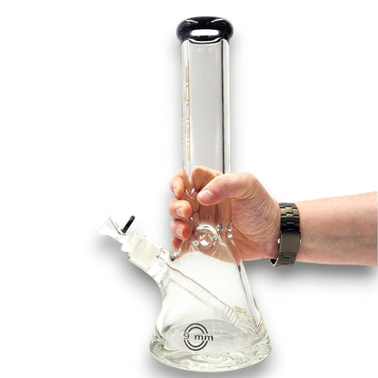 14" Bougie 9mm Heavy Duty Beaker Bong