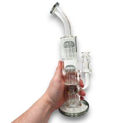 13" Bougie Triple Tree Percolator Bong