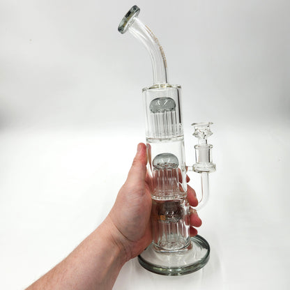 13" Bougie Triple Tree Percolator Bong