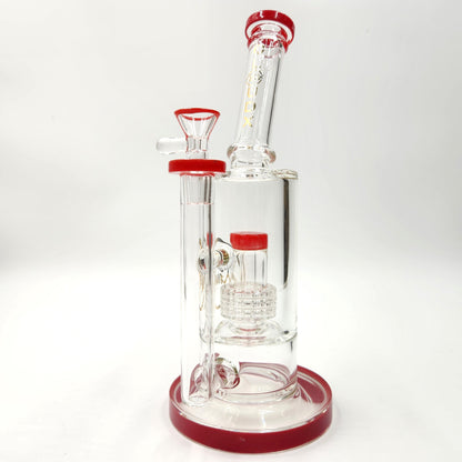 11" Cali CloudX Matrix Showerhead Perc Barrel Bong