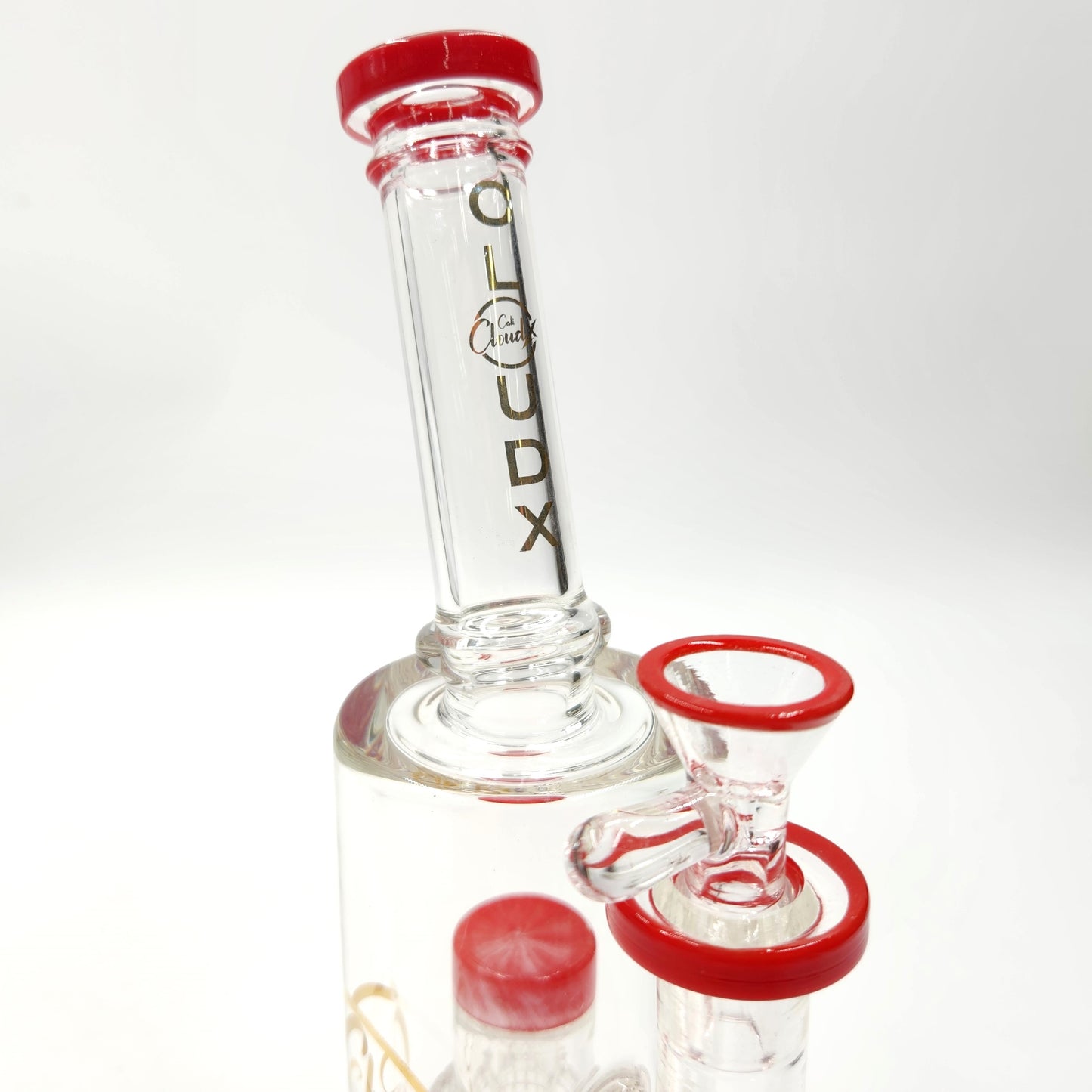 11" Cali CloudX Matrix Showerhead Perc Barrel Bong