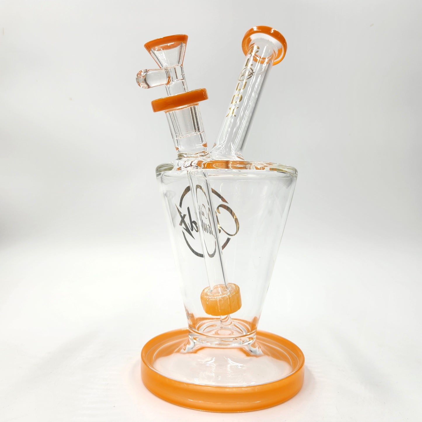 9" Cali CloudX Circ Perc Volcano Barrel Bong