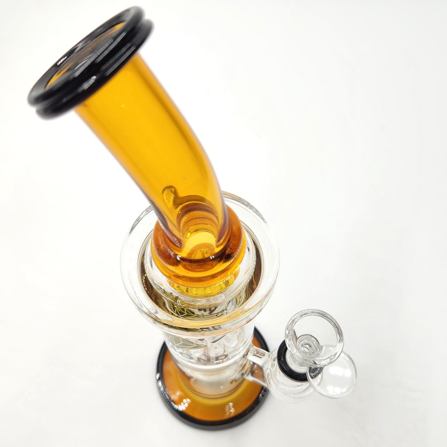 11" Diamond Heavy Duty Tree Perc Straight Barrel Bong