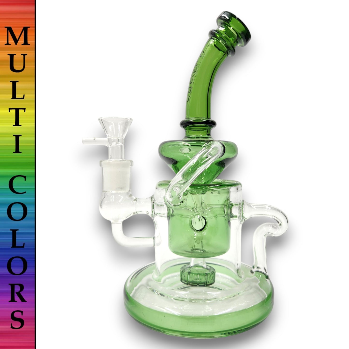 9" Cali CloudX Circ Percolator Recycler Bong