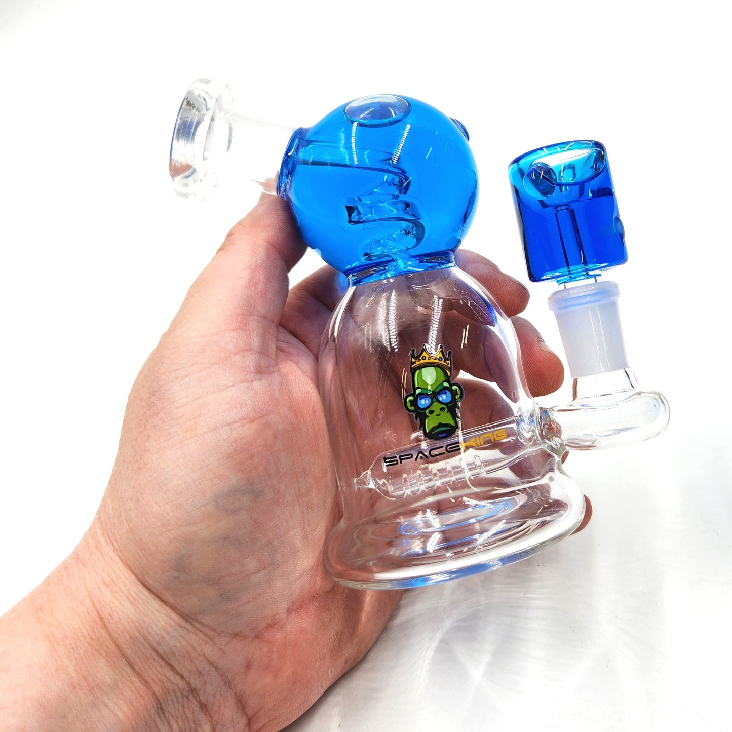 5" Space King Space Glacier Freezable Glycerin Bong