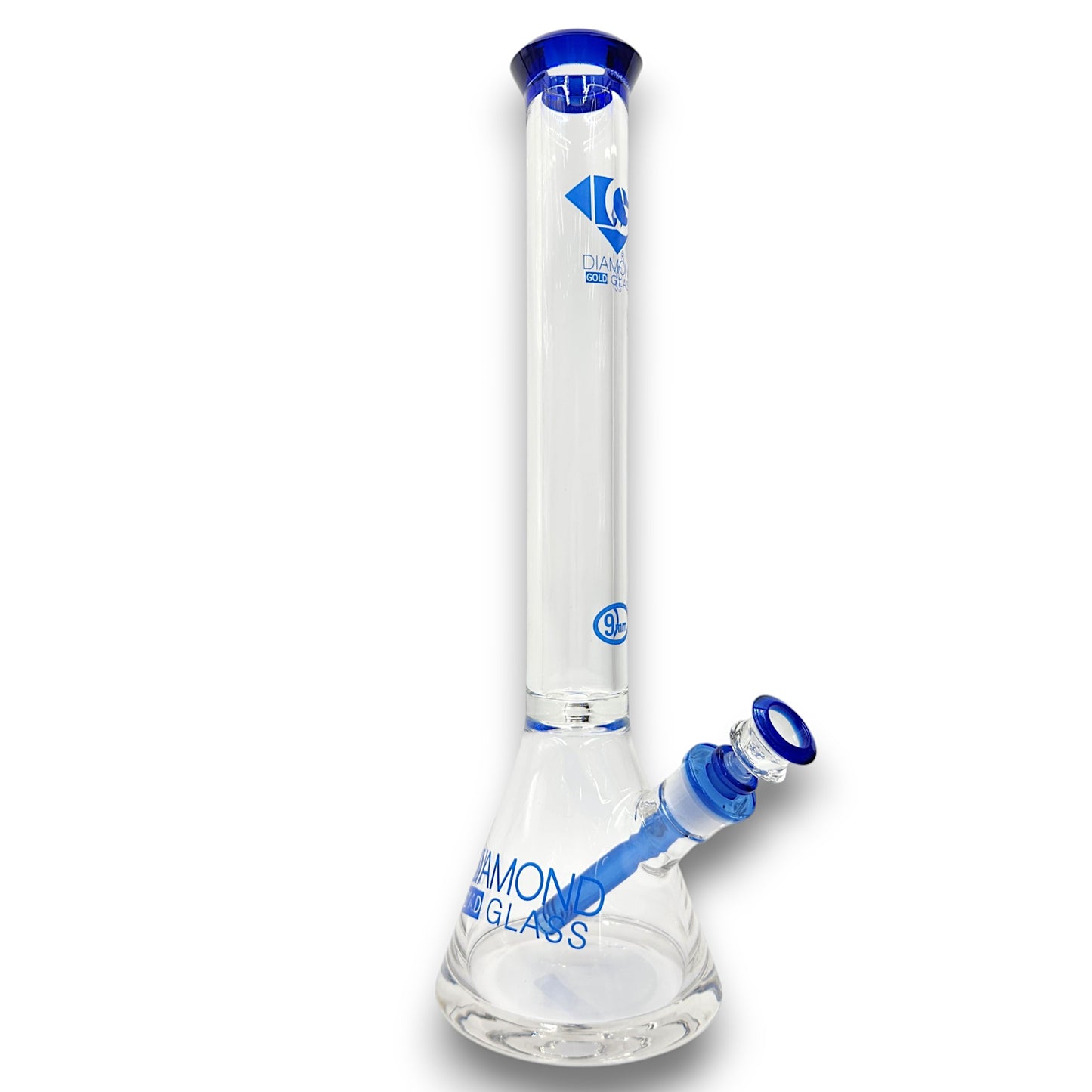 18" Diamond 9mm Heavy Duty Beaker Bong