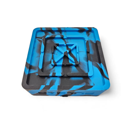 Tap Tray Square Silicone Ashtray Holder