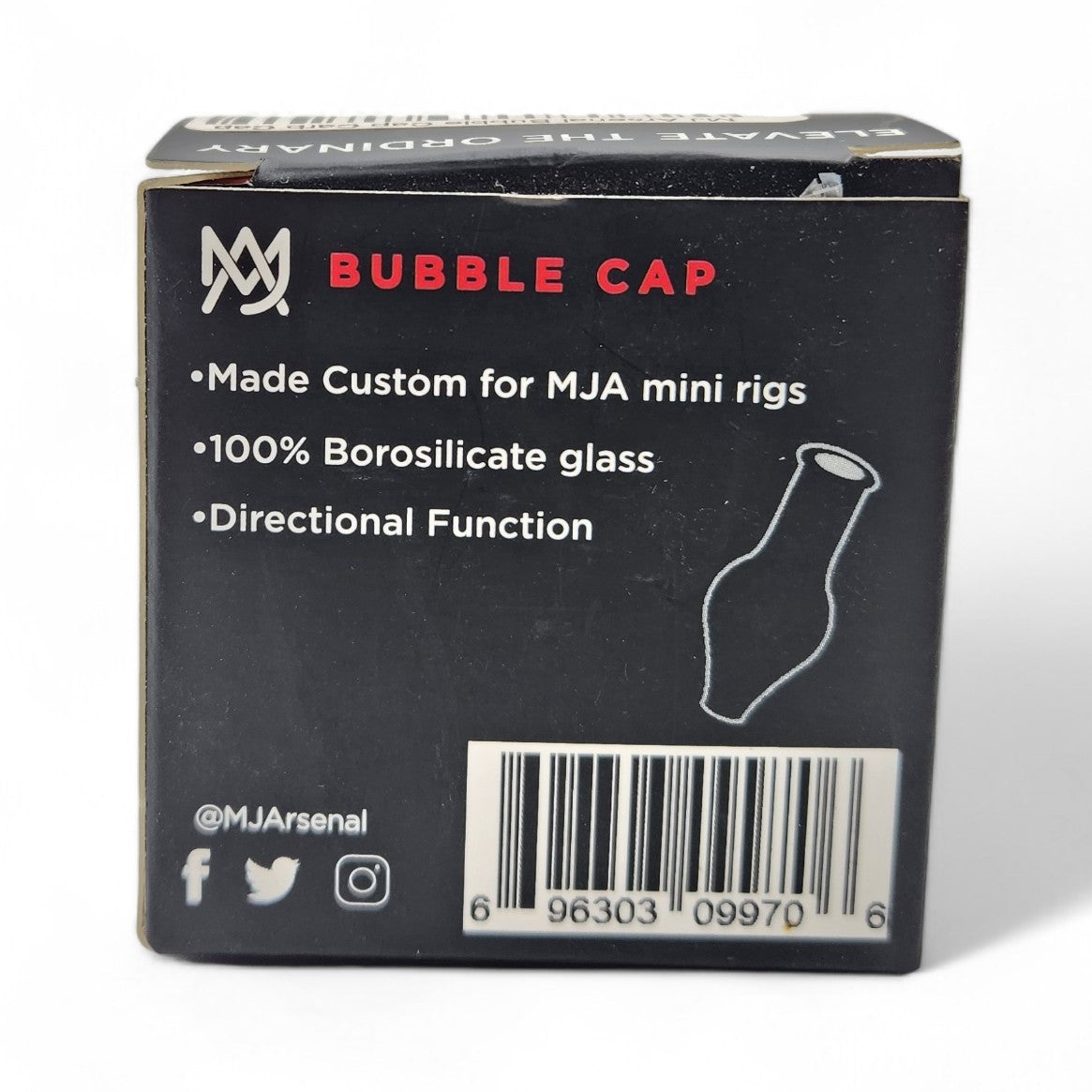 MJ Arsenal Bubble Cap Carb Cap