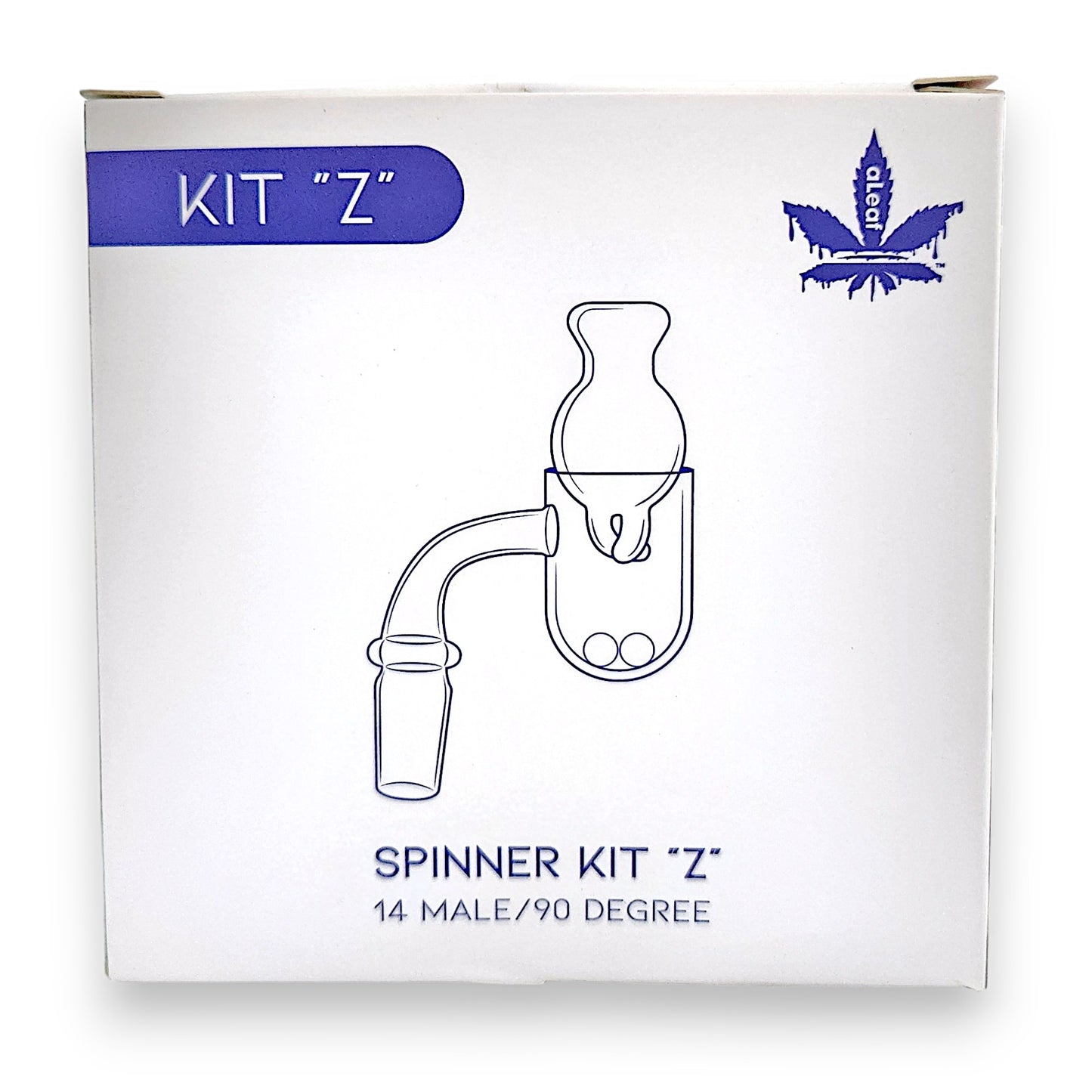 Aleaf Spinner Kit Z Banger Carb Cap Pearl Set