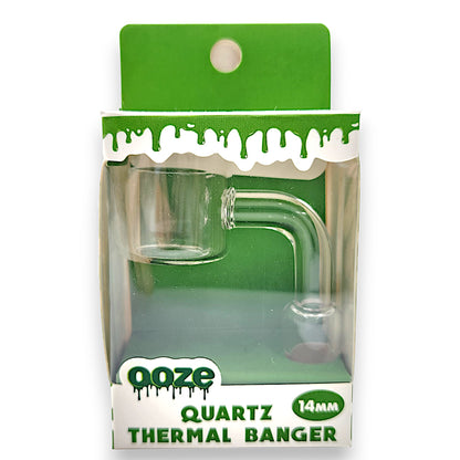 Ooze Quartz Thermal Double Wall Banger 14mm Male