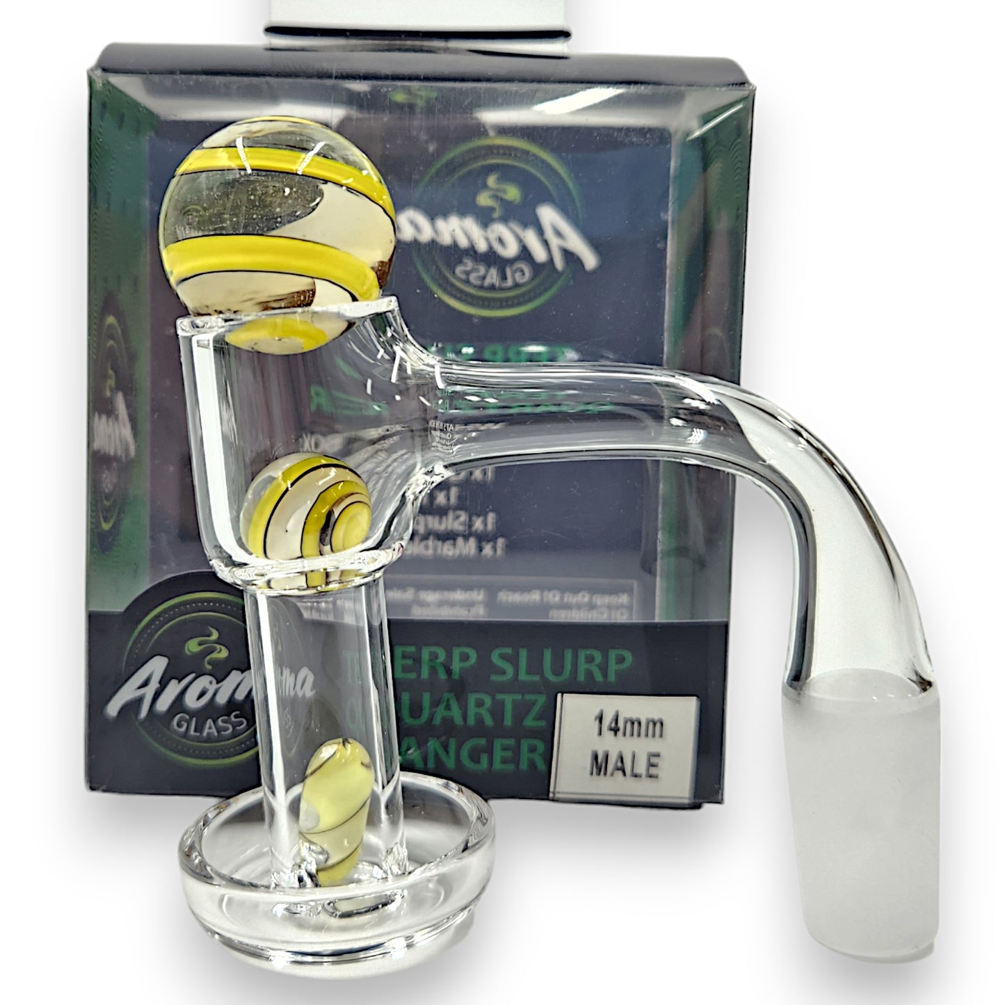 Aroma Glass Terp Slurper Quartz Banger 14mm male