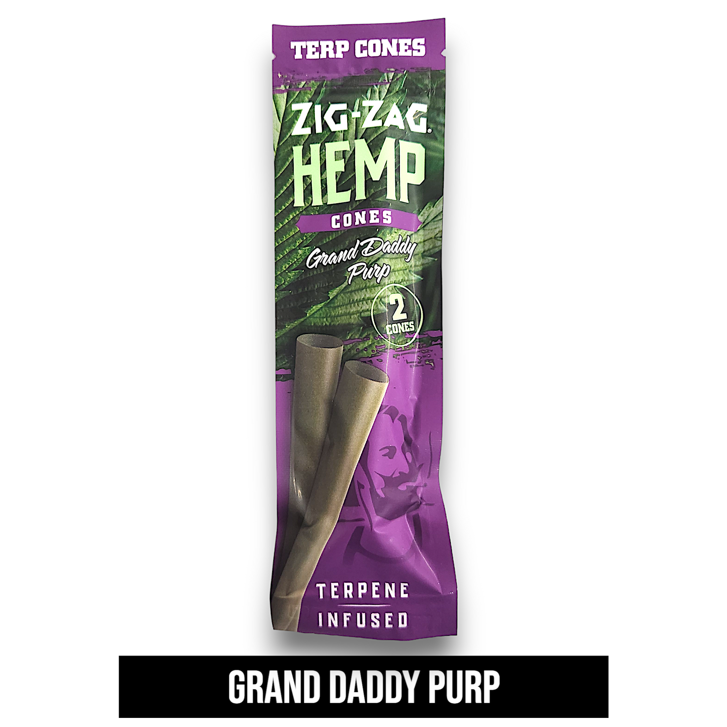 Zig Zag Hemp Pre-Rolled King Cones 2 Pack