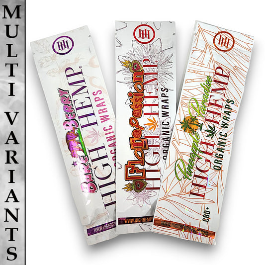 High Hemp Organic Flavored Wraps