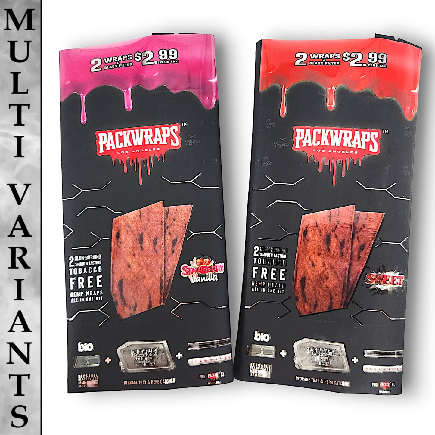 Packwraps Los Angeles Flavored Wraps