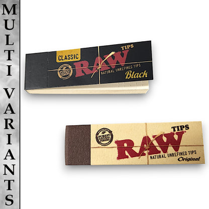 RAW Paper Tips Pack Original and Black