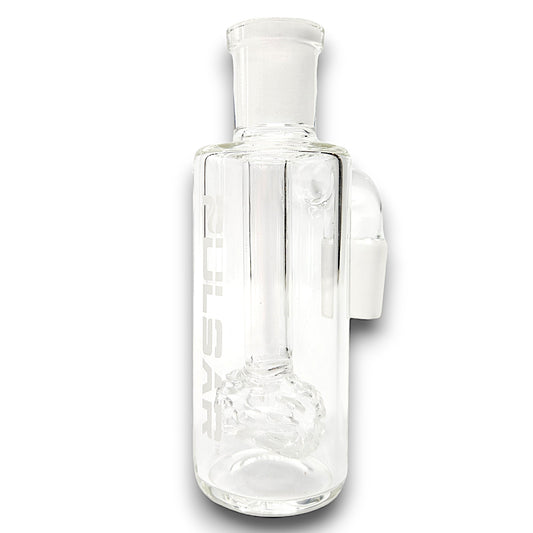 Pulsar 90 Degree Barrel Perc 14mm ash catcher