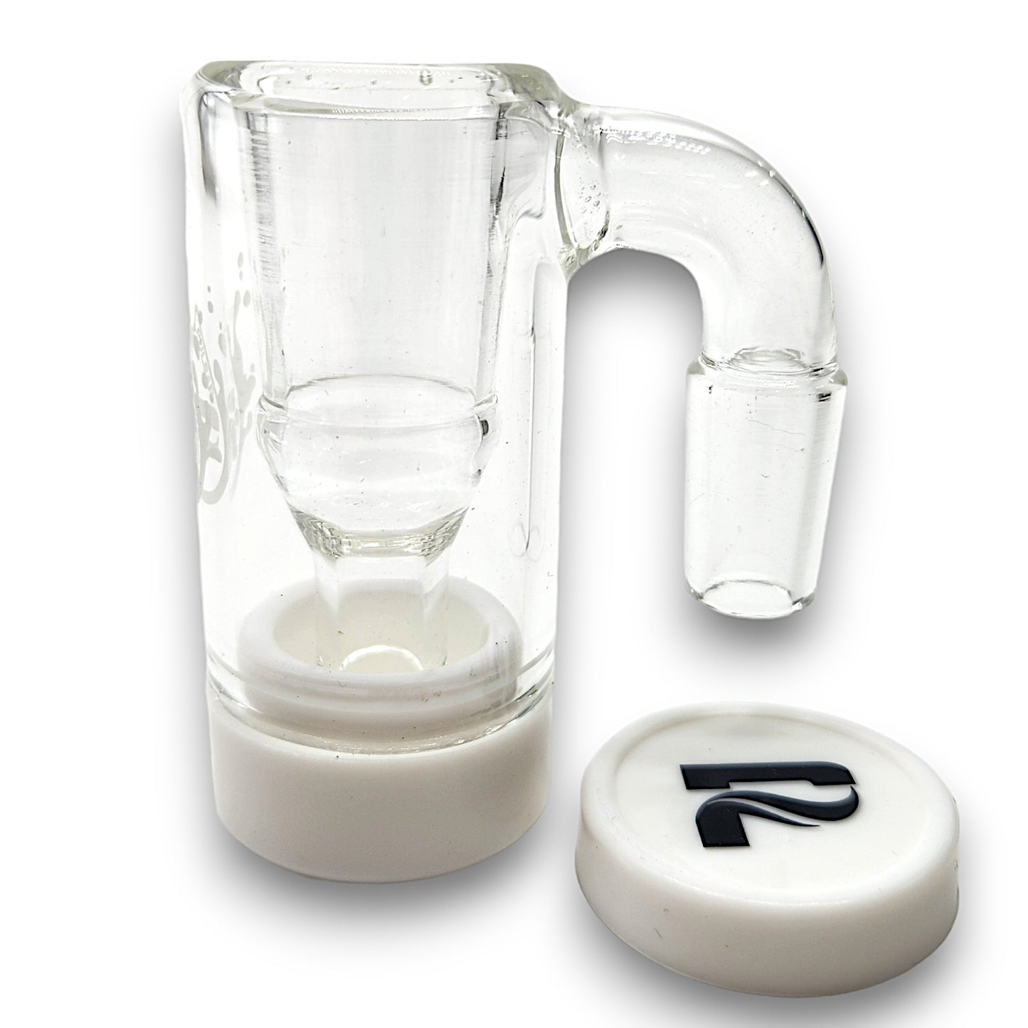 Pulsar Oil Reclaimer with Storage 90 deg 19mm male slide / 14mm male to bong