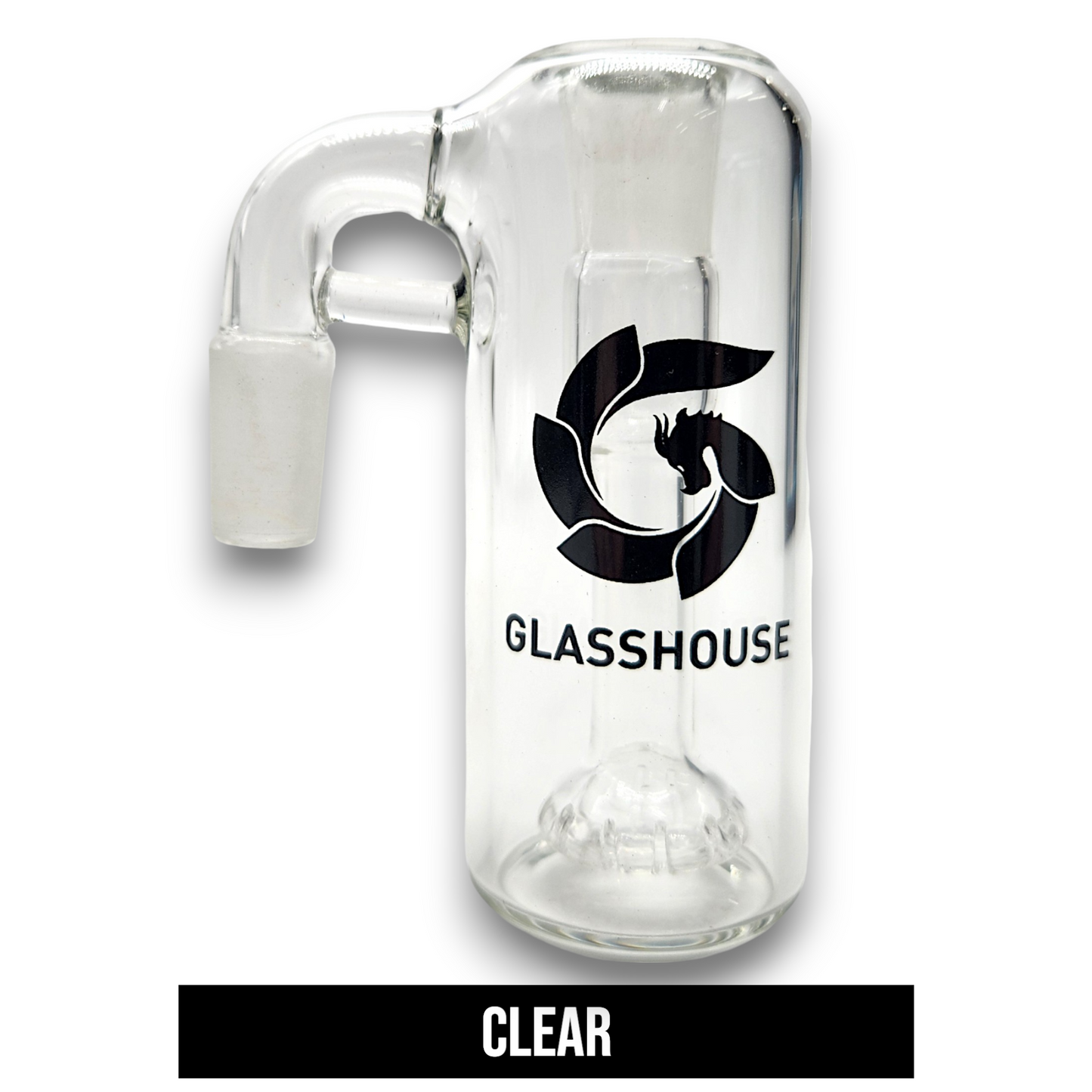 4" Glasshouse 14mm 90 Deg Ash Catcher