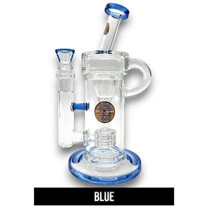 8" Bougie Matrix Percolator Recycler Bong