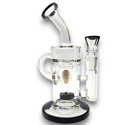 7" Bougie Circ Percolator Volcano Recycler Bong