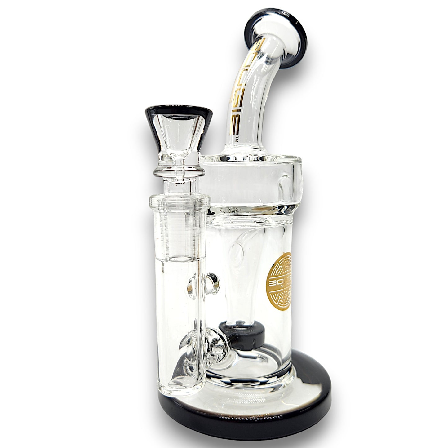 7" Bougie Circ Percolator Volcano Recycler Bong