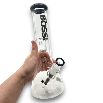 12" Boss Glass Beaker Bong (New Style)