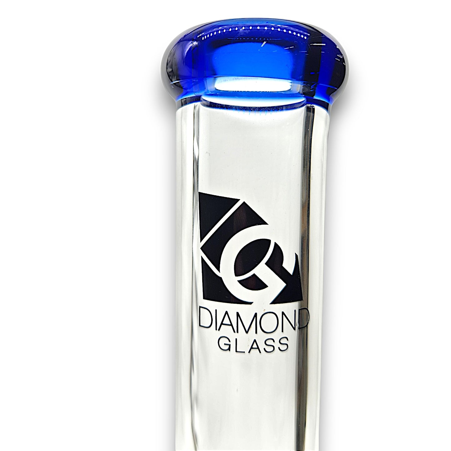 16" Diamond Glass Heavy Duty Beaker Bong