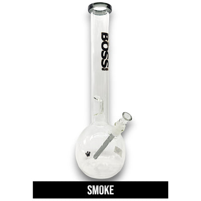 18" Boss Glass Round Bottom Beaker Bong