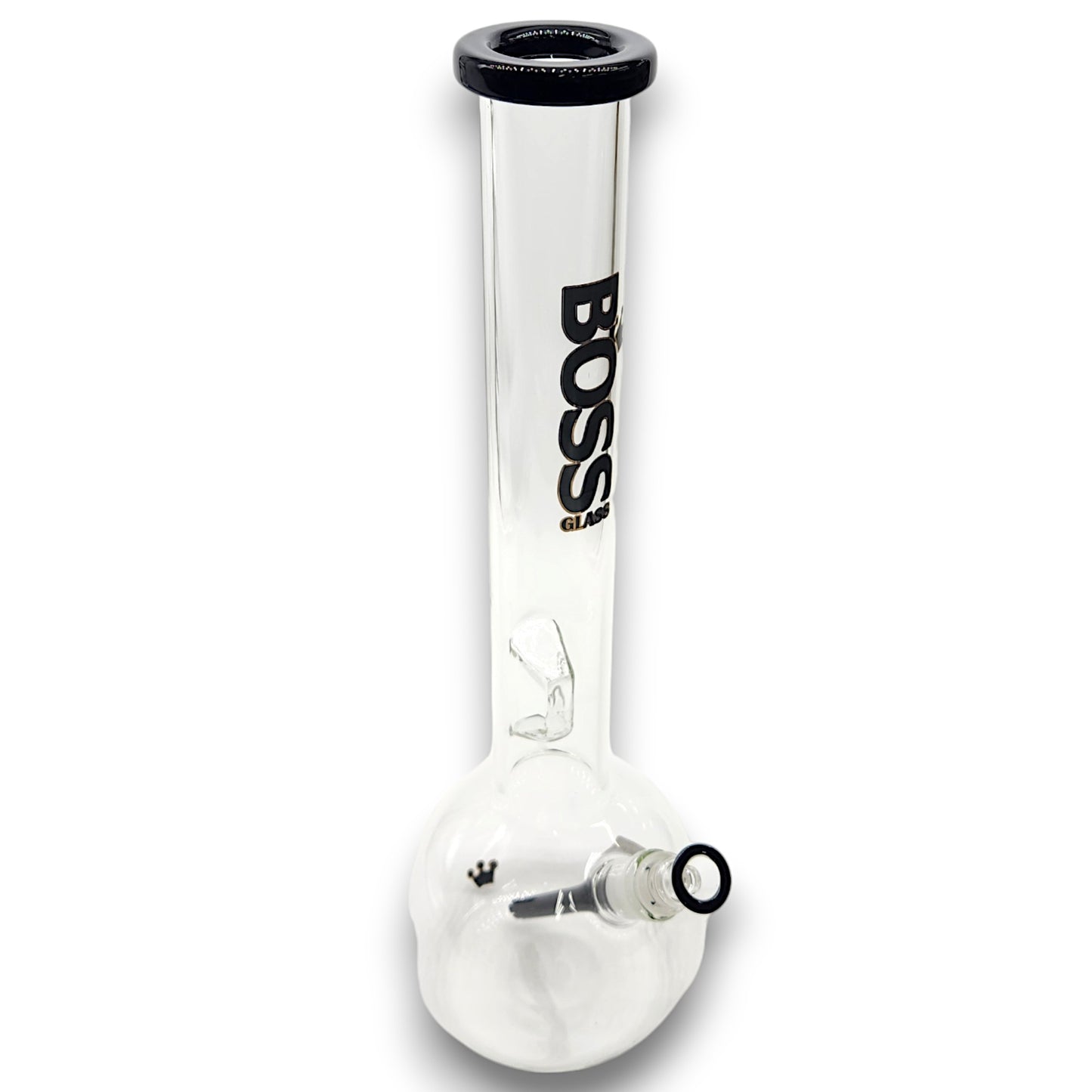 18" Boss Glass Round Bottom Beaker Bong