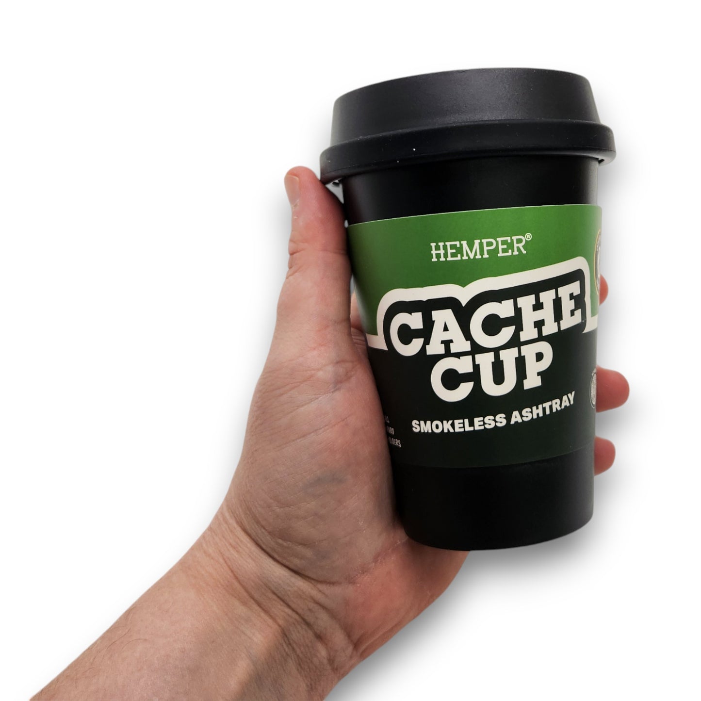 HEMPER Cache Cup Coffee Cup Discreet Storage and Ashtray