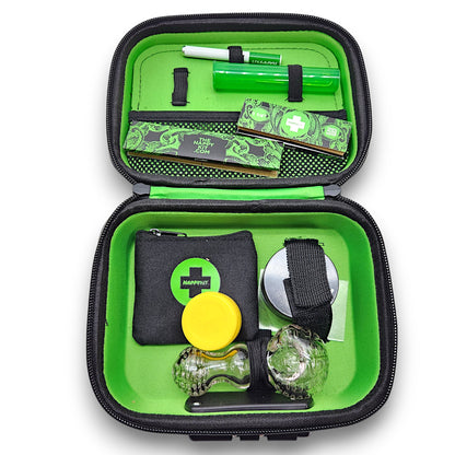 Happy Kit Flower Lock Case with Bowl Papers Grinder