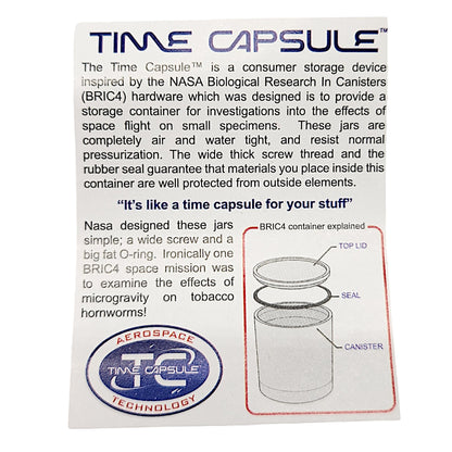 Time Capsule Scent Proof Water Proof Stash Jar Container