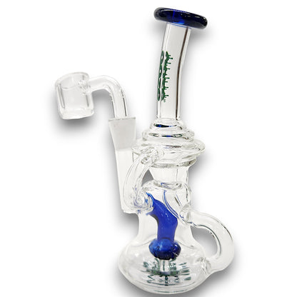 5" Ooze Mini Dab Rig Recycler Bong