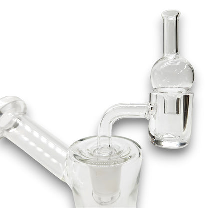 5" Diamond Bubbler Bong Dab Rig with Circ Perc