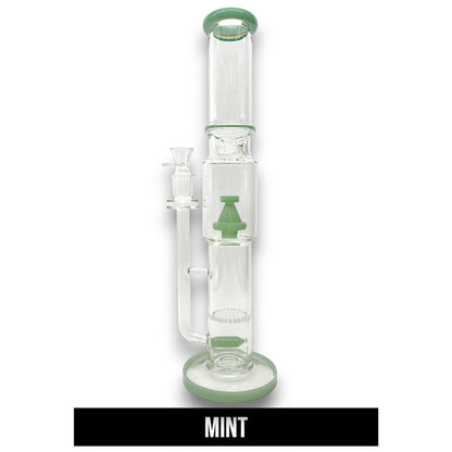 16" Special 20 Triple Percolator Straight Tube Bong