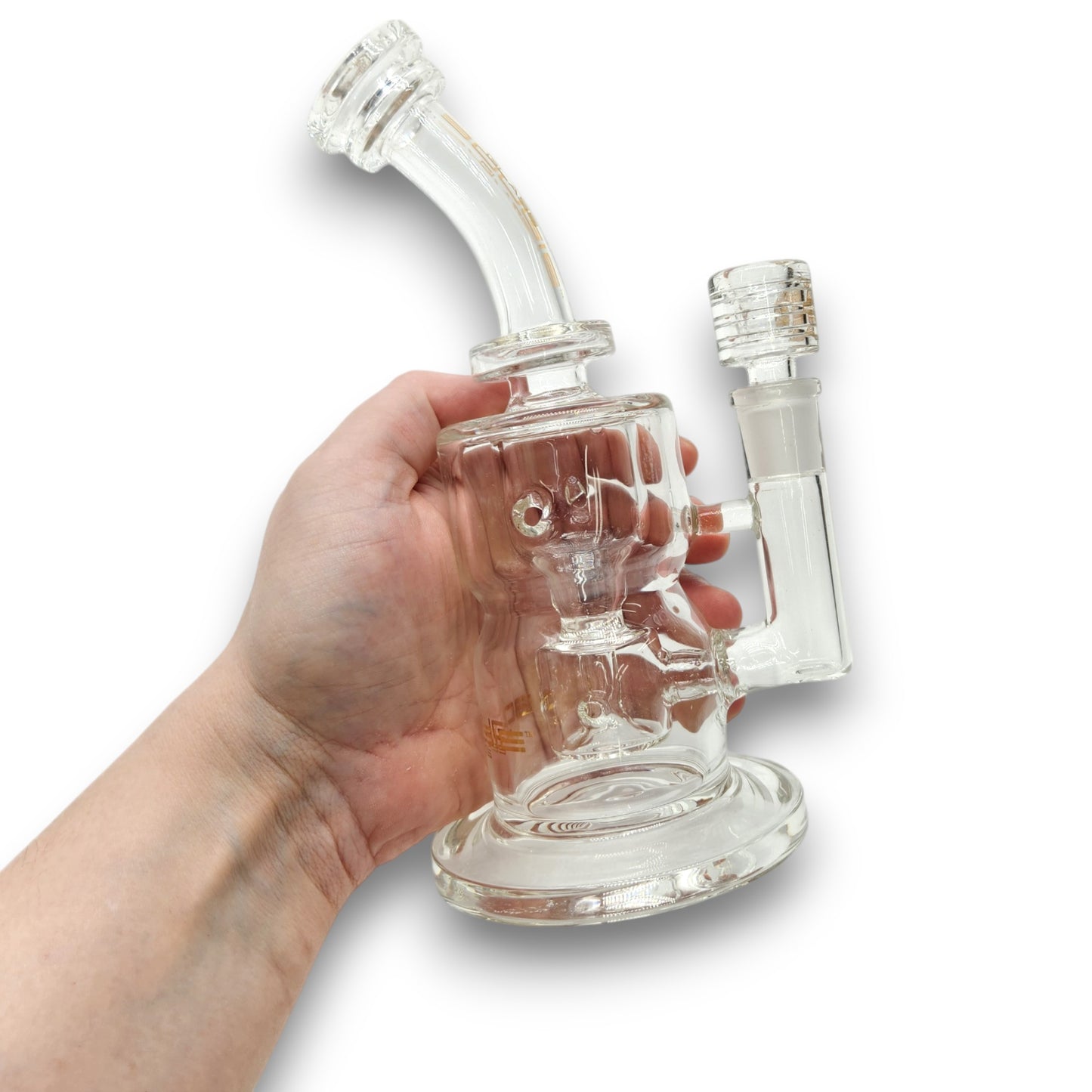 8" Bougie Incycler Recycler Bong