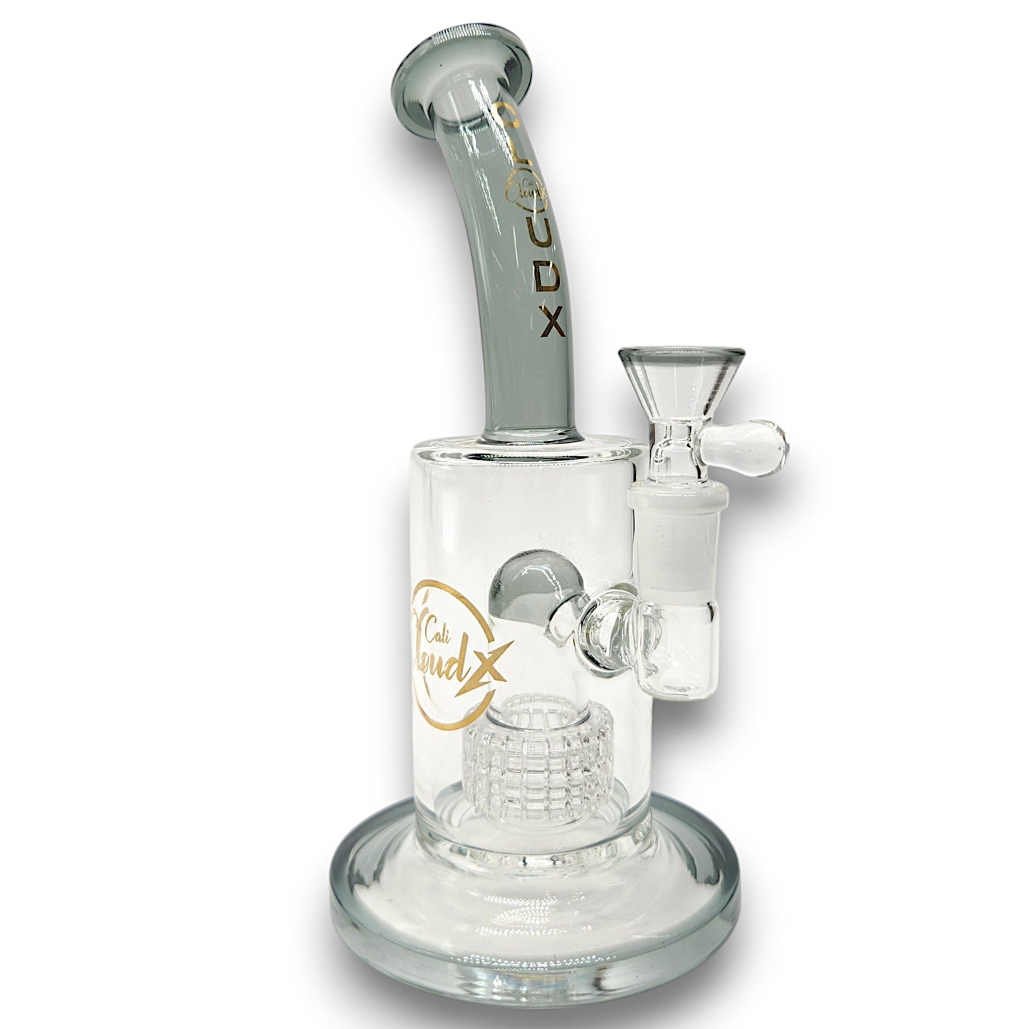 9" Cali CloudX UFO Matrix Percolator Barrel Bong