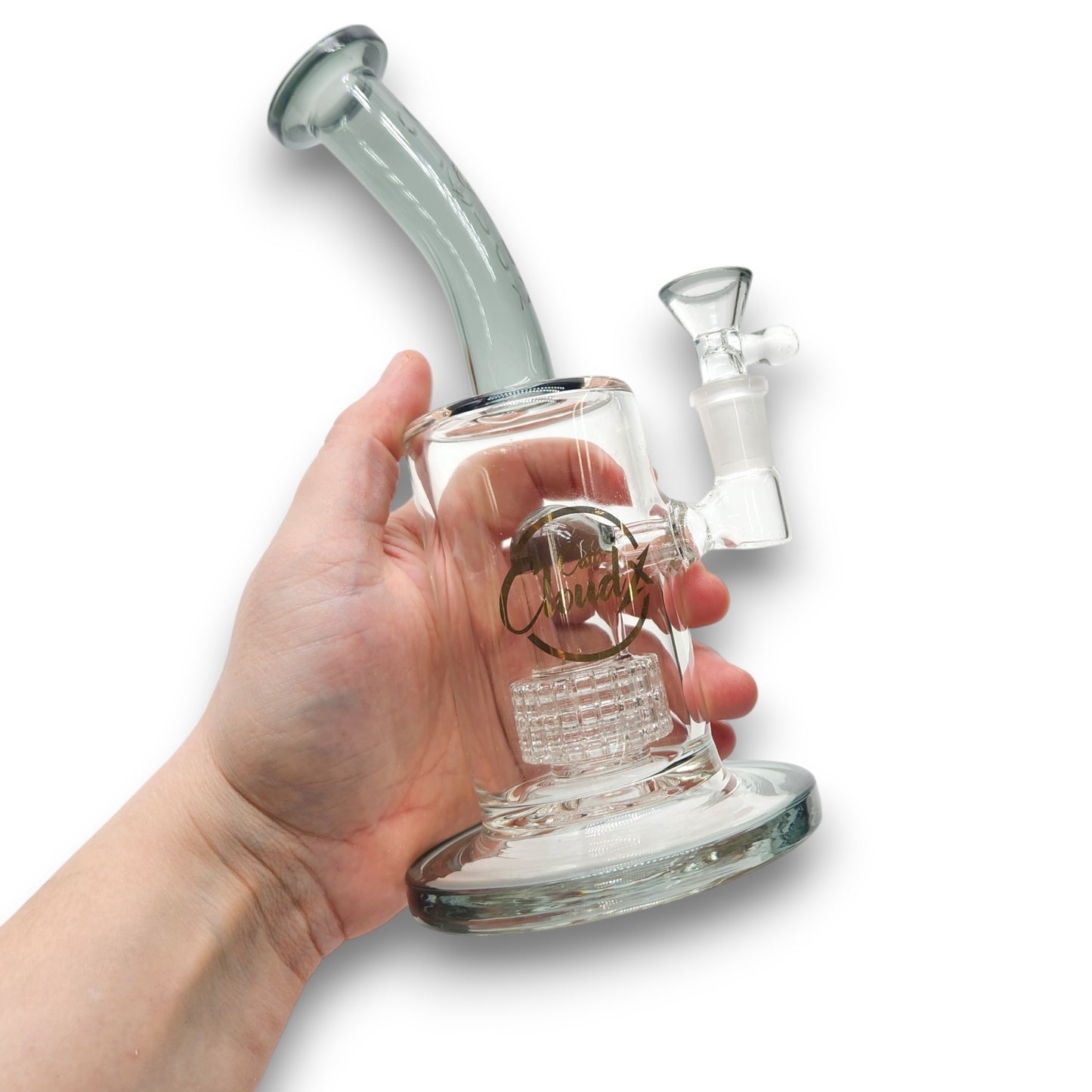 9" Cali CloudX UFO Matrix Percolator Barrel Bong