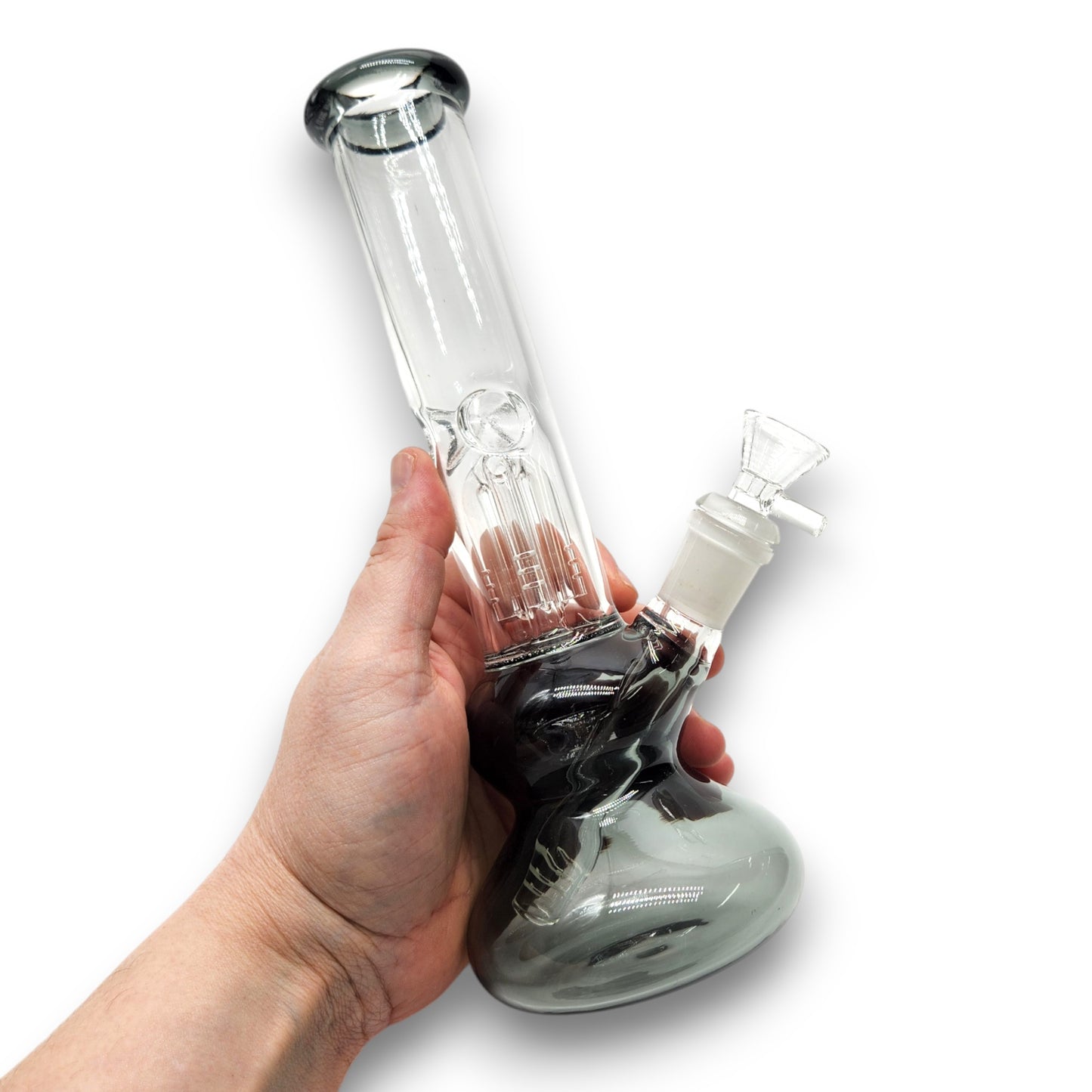 10" Bubble Base Tree Percolator Beaker Bong