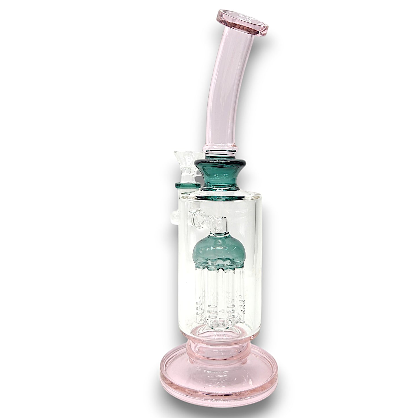 12" Special 20 Tree Percolator Straight Tube Bong