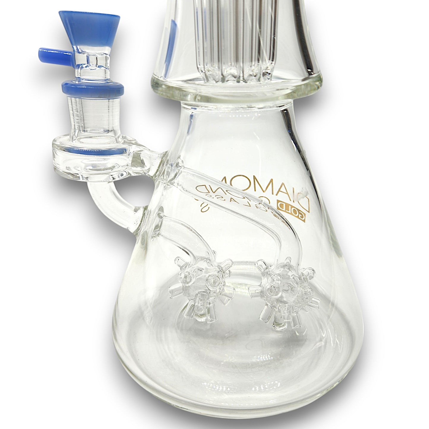 17" Diamond Glass Tree Sprinkler Percolator Beaker Bong