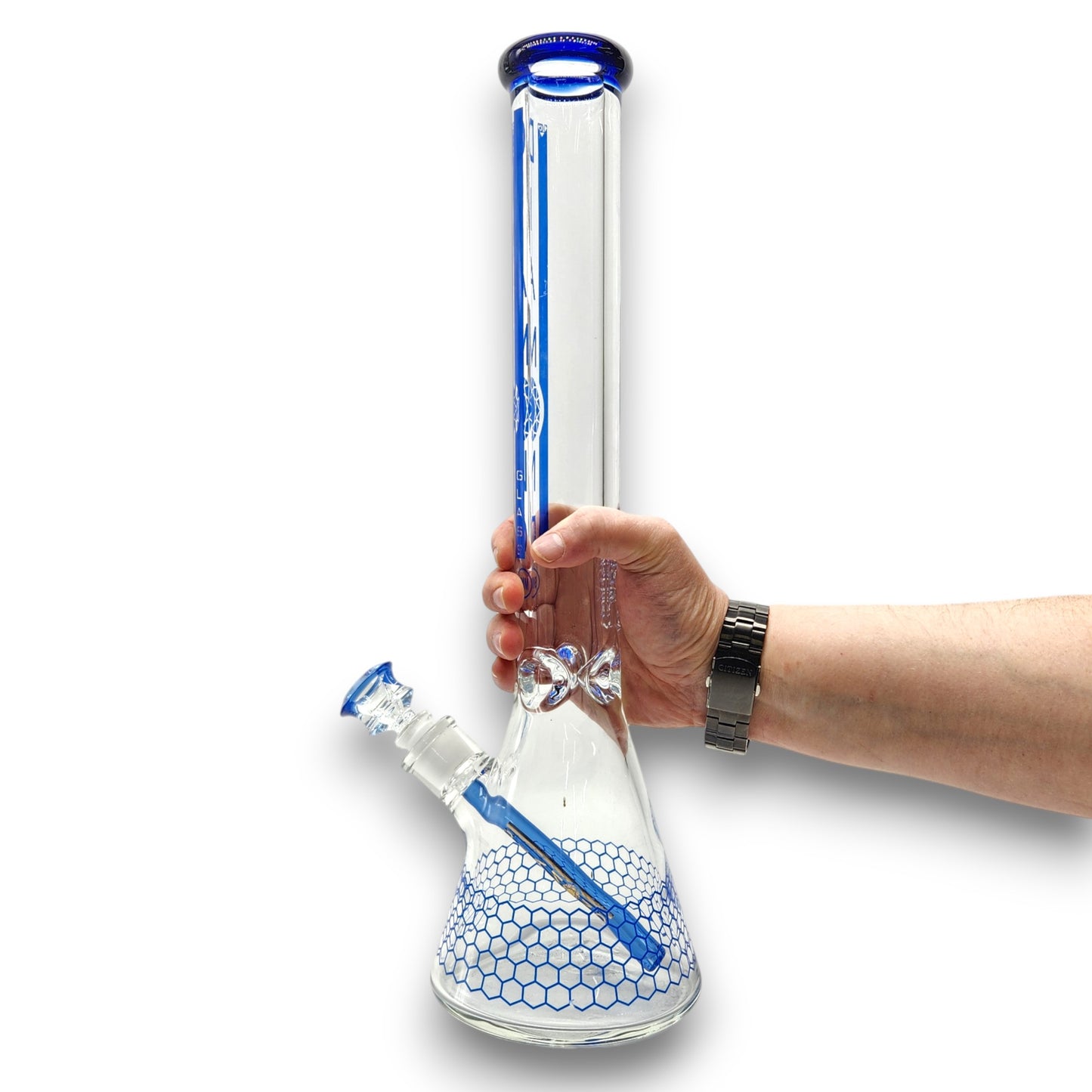 18" Diamond 9mm Heavy Duty Beaker Bong