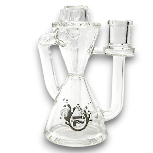 5" Pulsar 14mm 90 deg Barrel Perc Recycler Ash Catcher