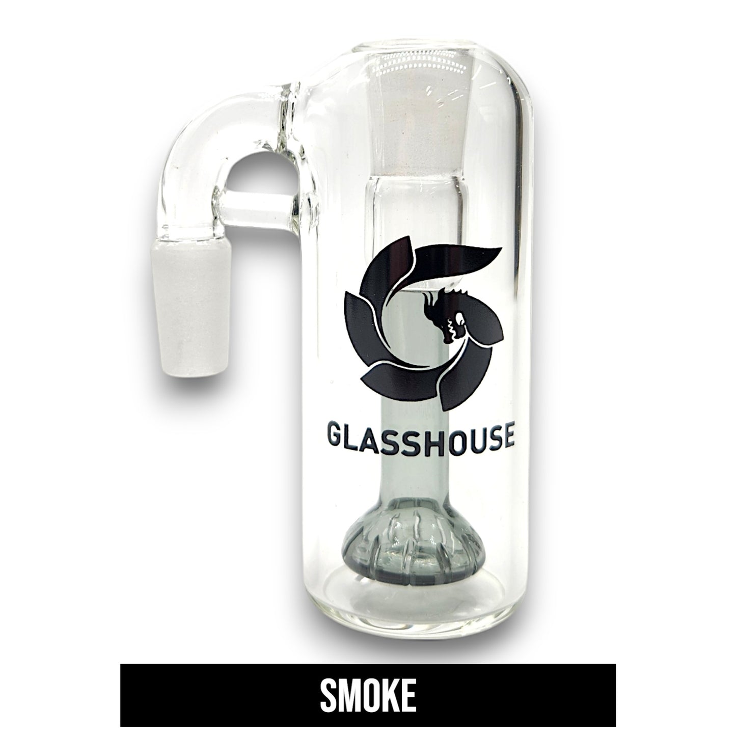 4" Glasshouse 14mm 90 Deg Ash Catcher