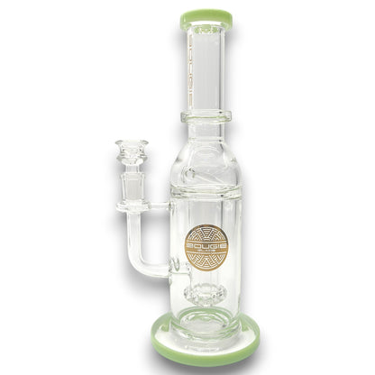 12" Bougie Glass Showerhead Perc Recycler Bong