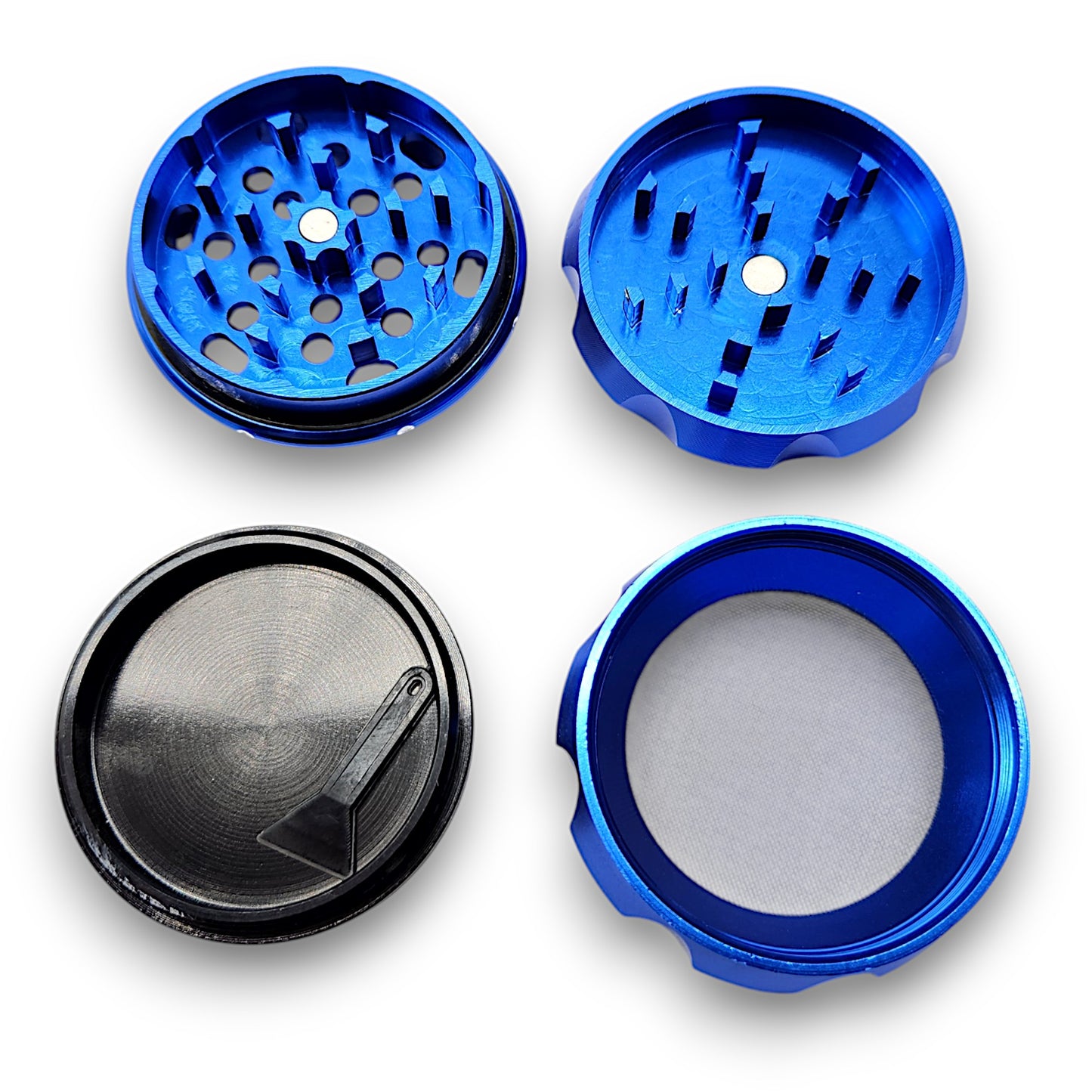 2" Pulsar Carver Aluminum 4 Piece Grinder