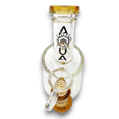 7" Aqua Works Barrel Multi Hole Perc Bong