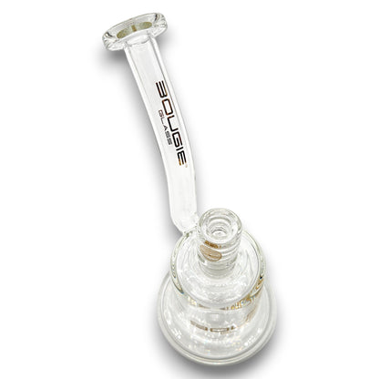 8" Bougie Arched Mouth Diffused Downstem Barrel Bong